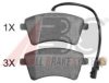 A.B.S. 37900 OE Brake Pad Set, disc brake
